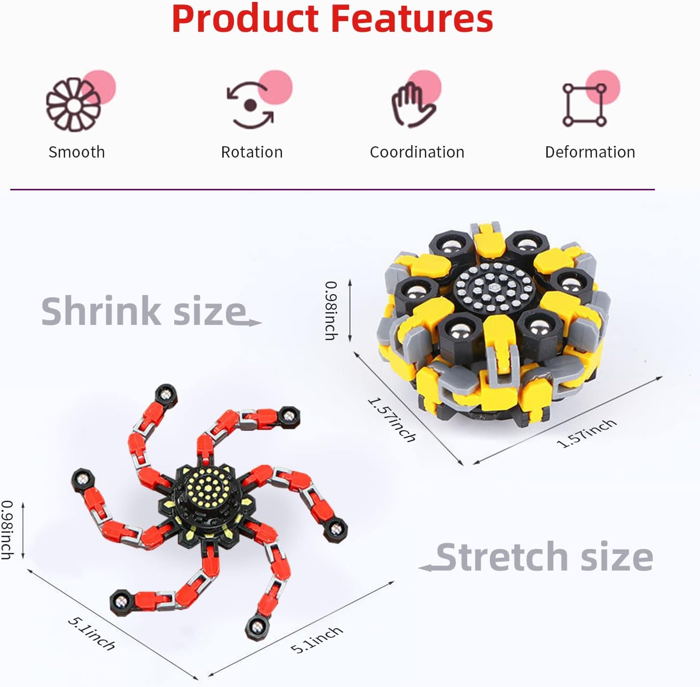 Monster Finger Spinner Toy