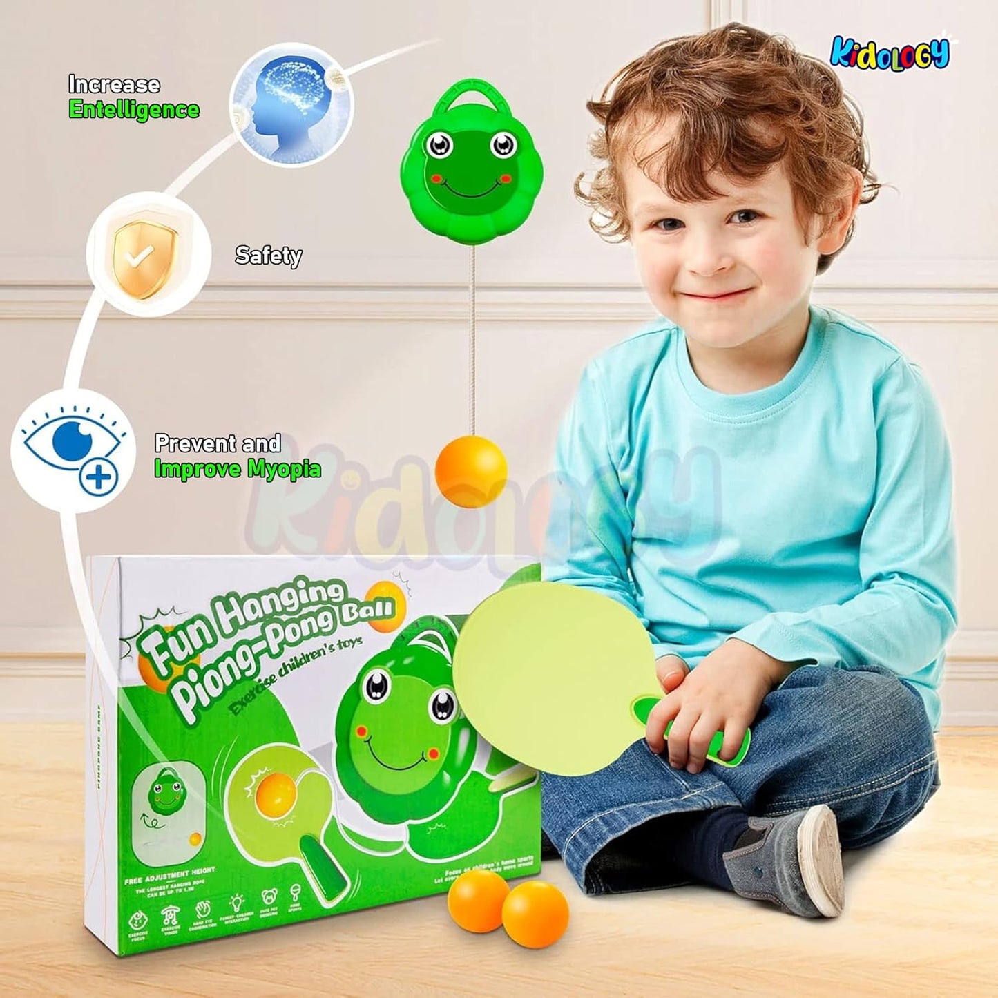 Hanging Tennis Trainer for Kids