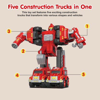 5-in-1 Robot Toy Set
