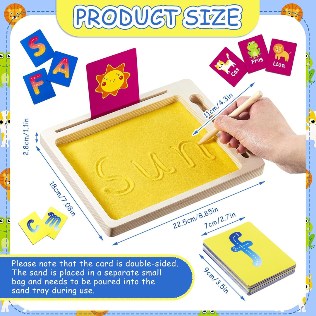 Montessori Sand Tray for Kids
