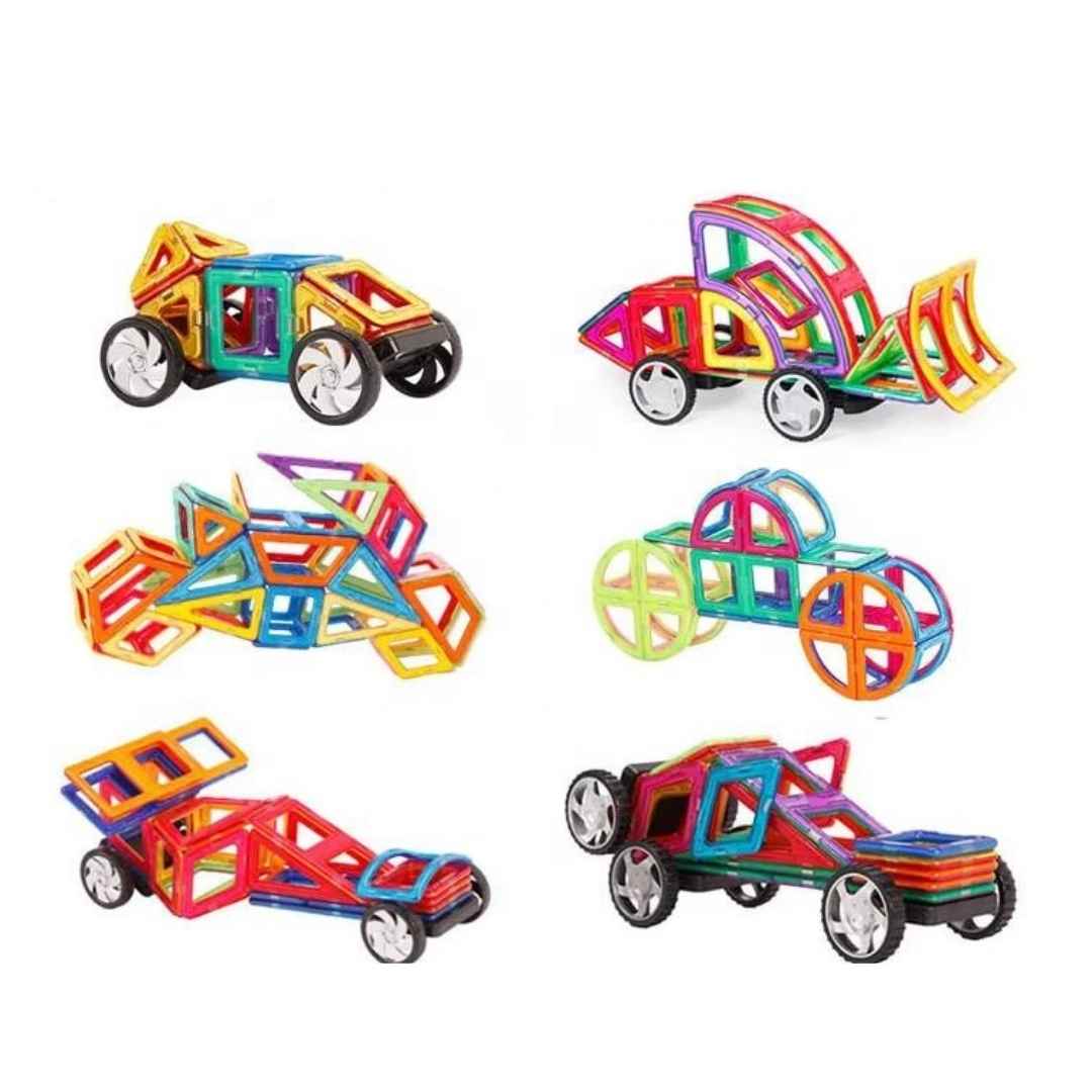 Magnetic Chip Building Block Set (73 Pcs)