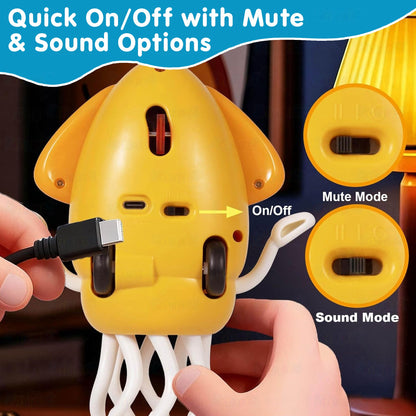 Electric Crawling & Dancing Octopus - Squid Toy