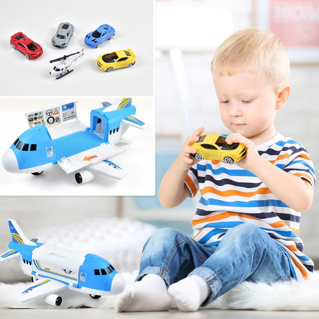 Cargo Transport Airplane Toy Set
