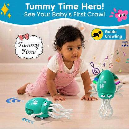 Electric Crawling & Dancing Octopus - Squid Toy