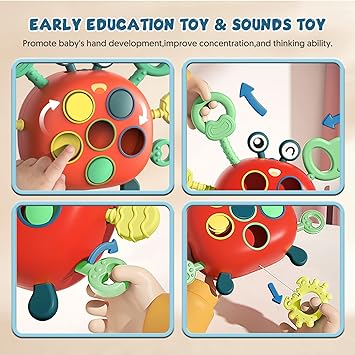 Crab Shape Silicone Sensory Toy