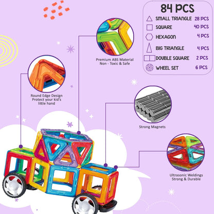 Magnetic Blocks STEM Toy