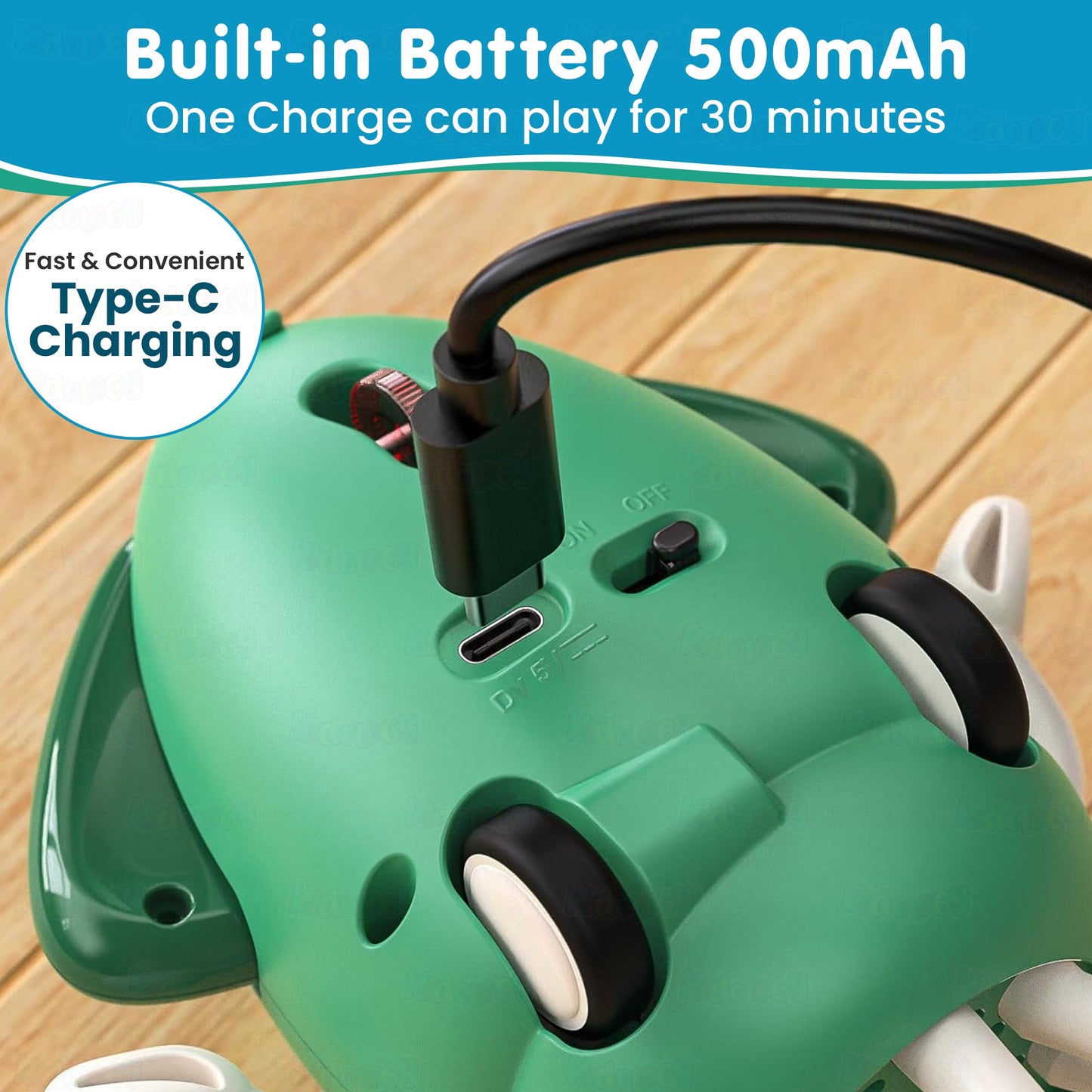 Electric Crawling & Dancing Octopus - Squid Toy