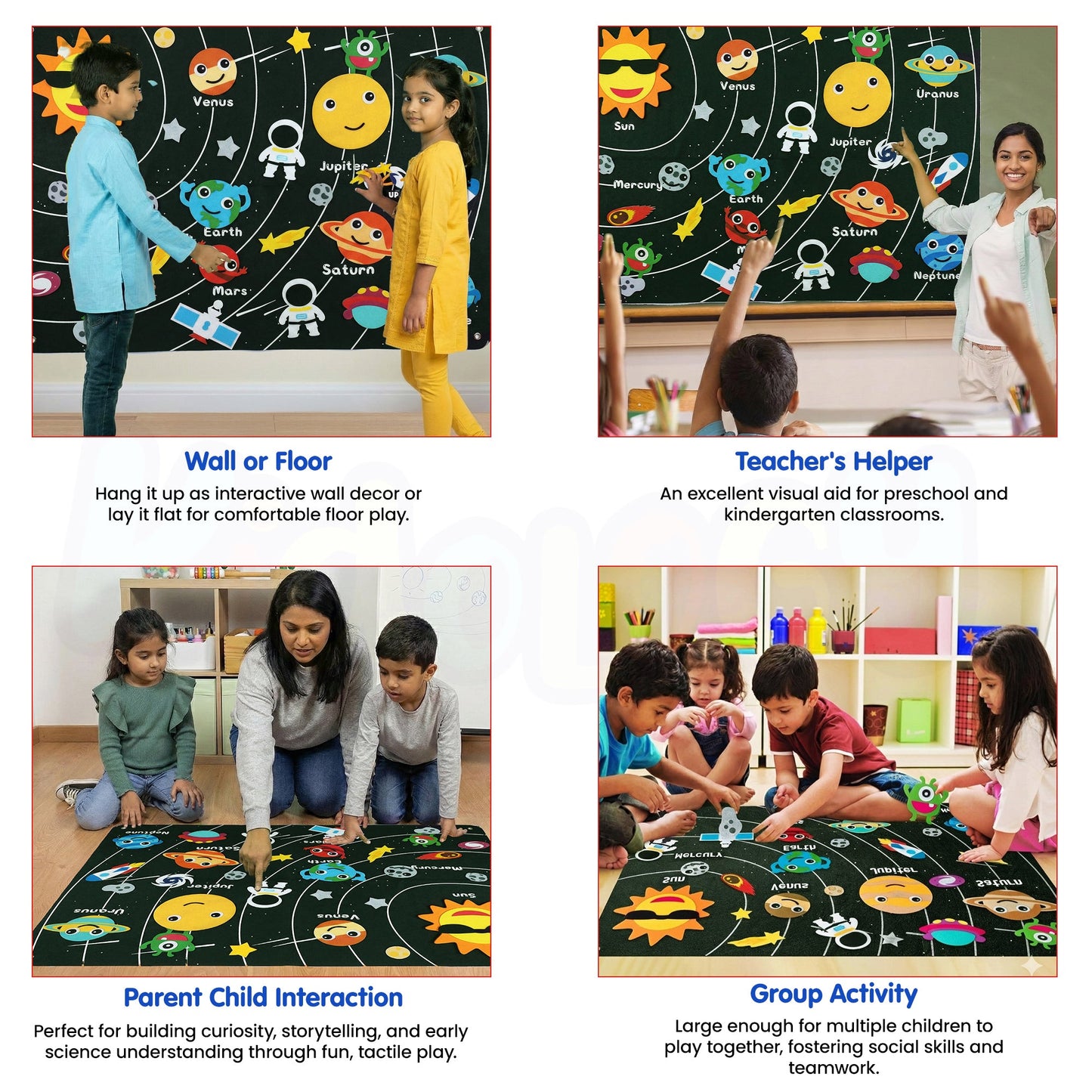 Montessori Felt Story Board Set