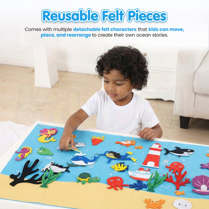 Montessori Felt Story Board Set