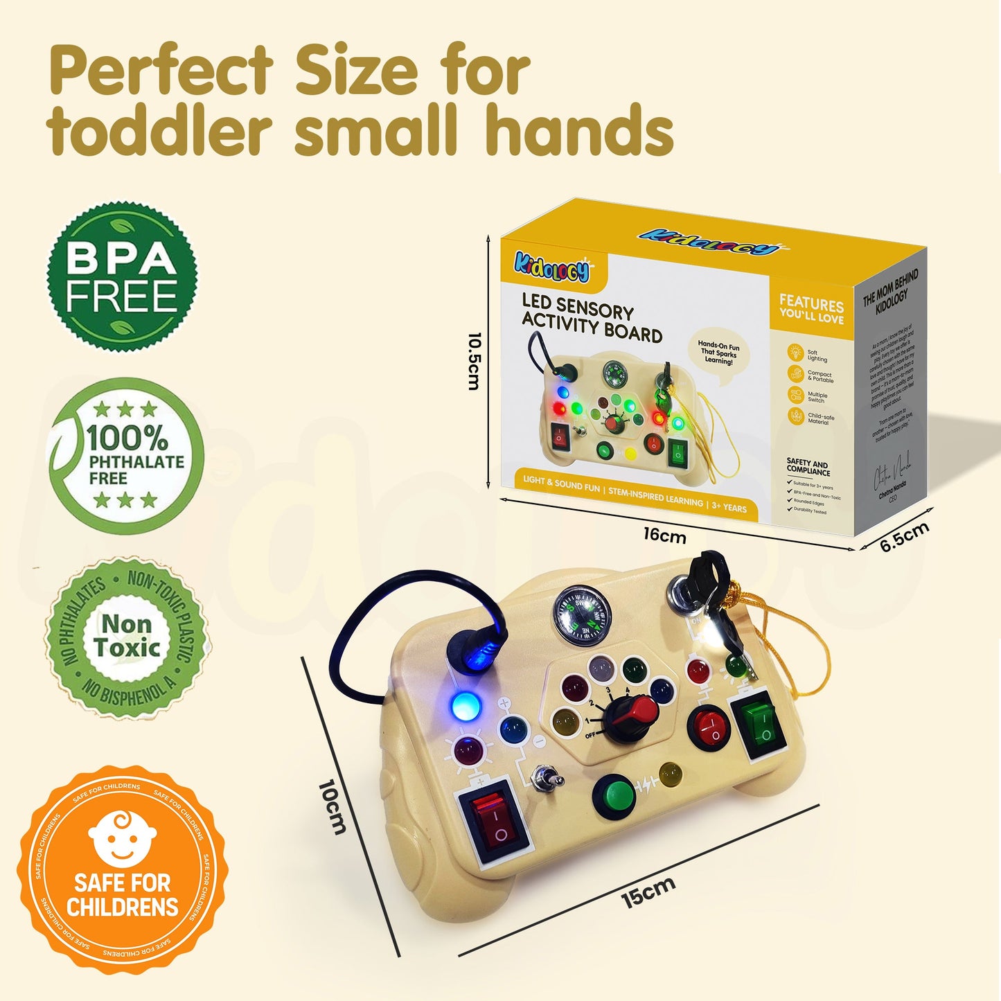 Montessori LED Sensory Board