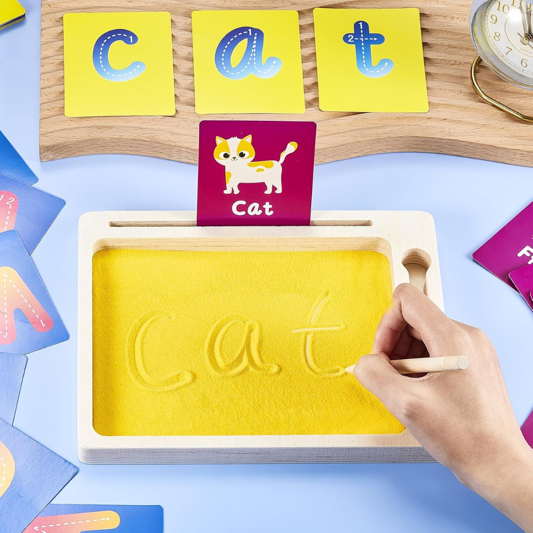 Montessori Sand Tray for Kids