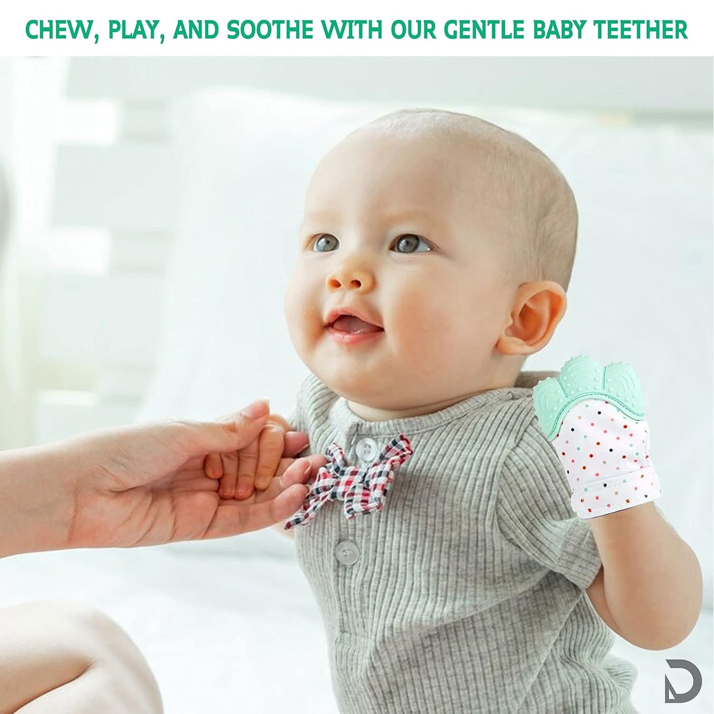 Baby Soft Teether Glove - Set of 2