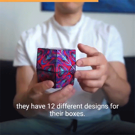 Magnetic Shape Shifting Box