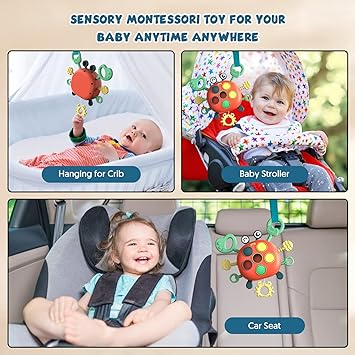 Crab Shape Silicone Sensory Toy