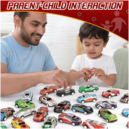 48PCS Die-Cast Pull Back Cars Set