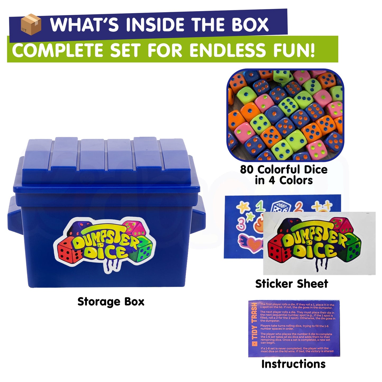 Dumpster Dice Game