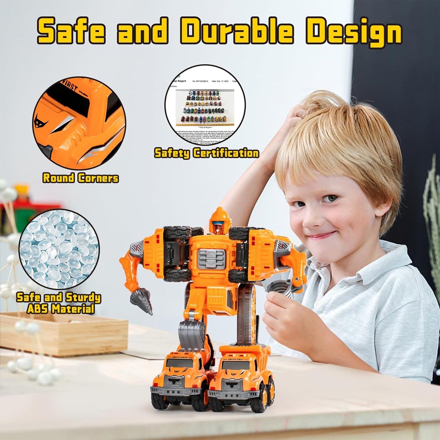 5-in-1 Robot Toy Set
