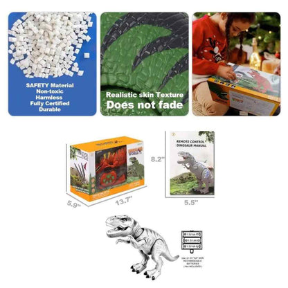 Remote Control Dinosaur Toys for Kids T Rex Dinosaur Toys