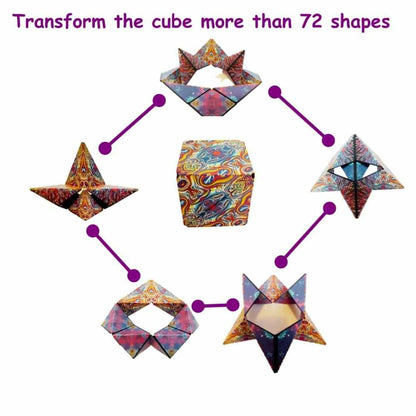 3D Magnetic Shape Shifting Cube
