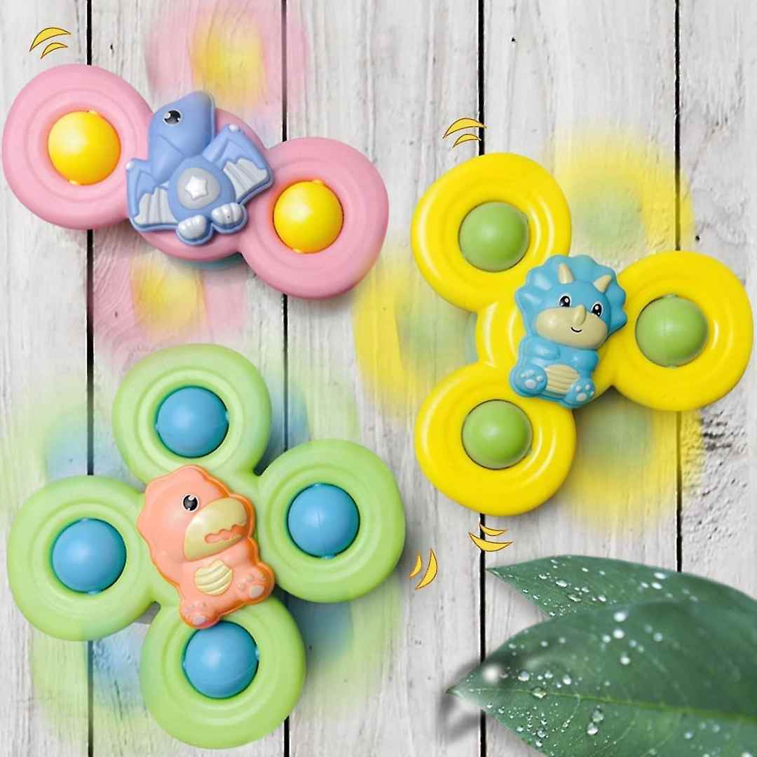 Children's Fun Suction Cup Spinner Toy ( Set of 3 )