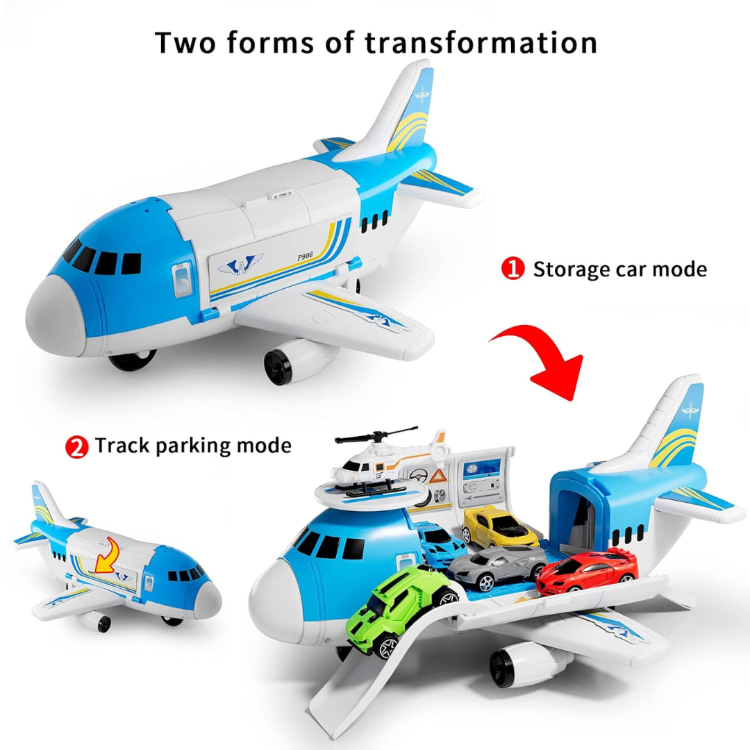 Cargo Transport Airplane Toy Set