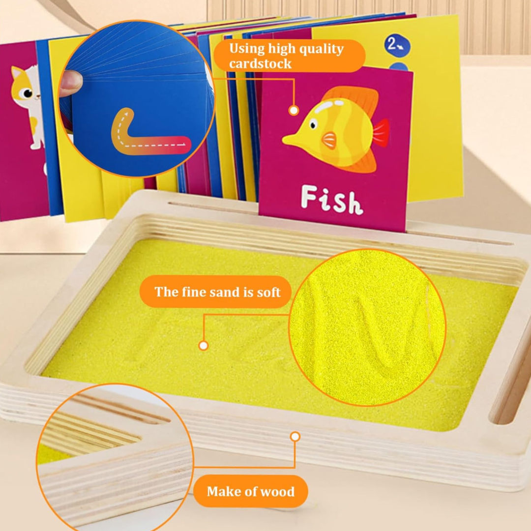 Montessori Sand Tray for Kids