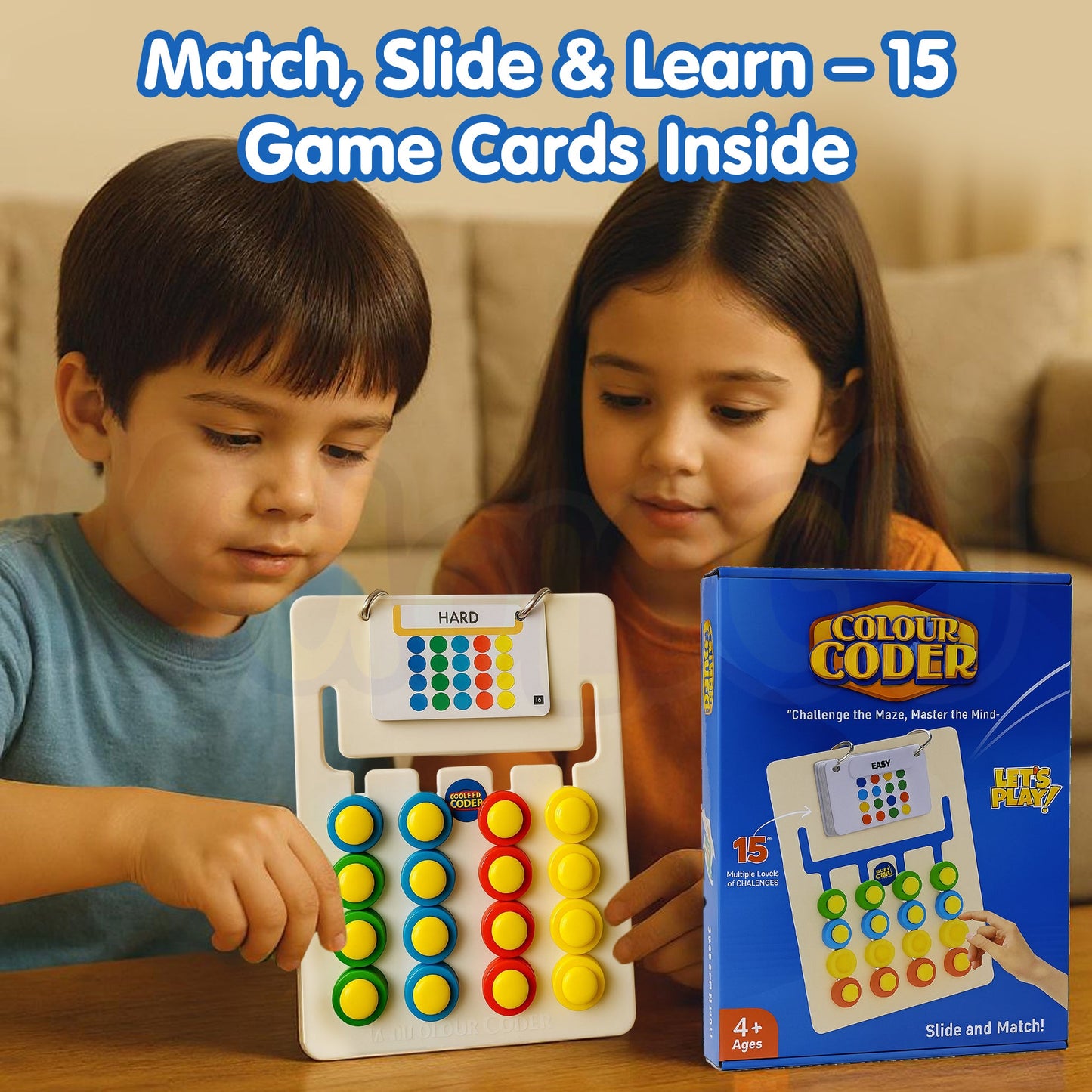 Montessori Slide Puzzle Toy