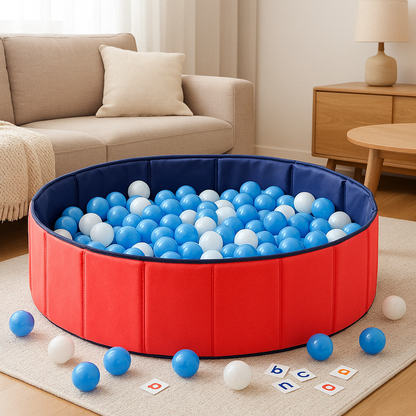 Foldable Pool for Pet and Kids - Portable and Durable Splash Fun for the Whole Family