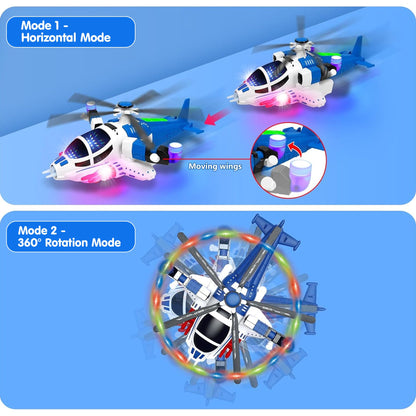Helicopter Toy with Lights and Sounds