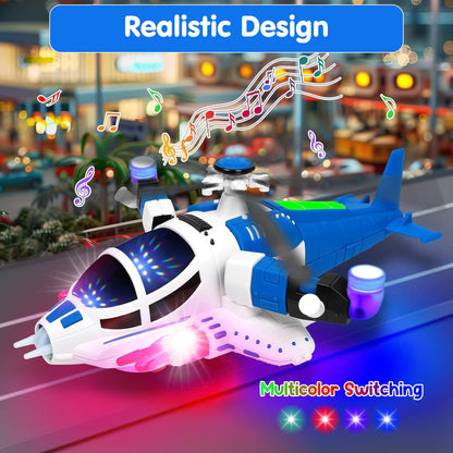 Helicopter Toy with Lights and Sounds