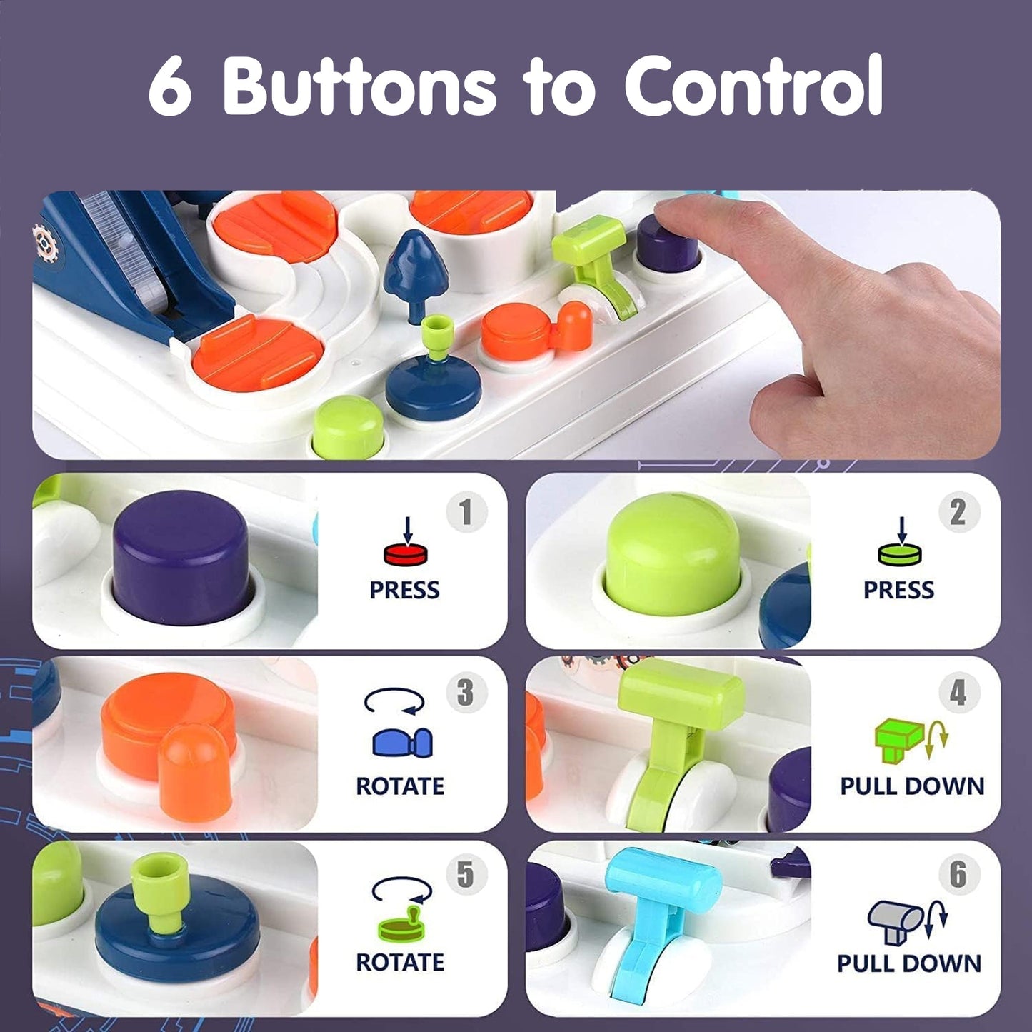 Car Adventure Rescue Track Set Educational Toy