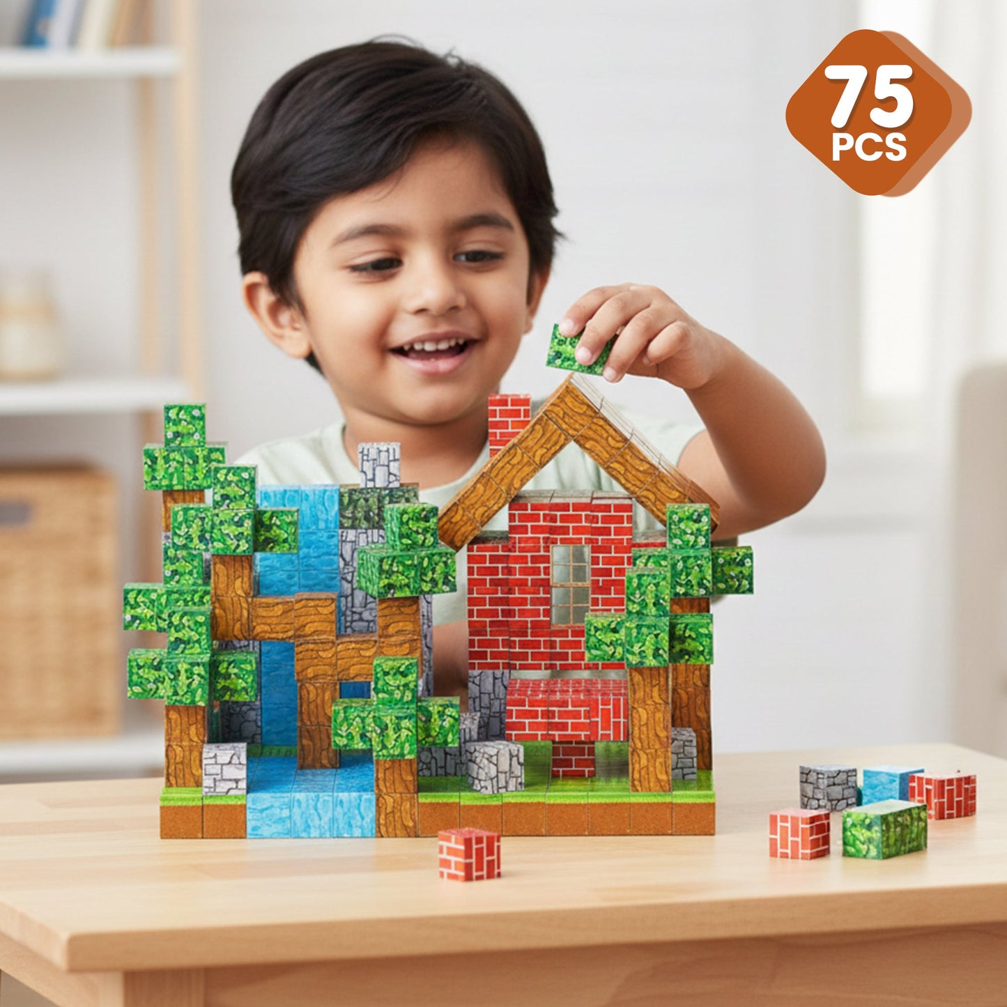 Magnetic Building Blocks – MineCrafter Edition
