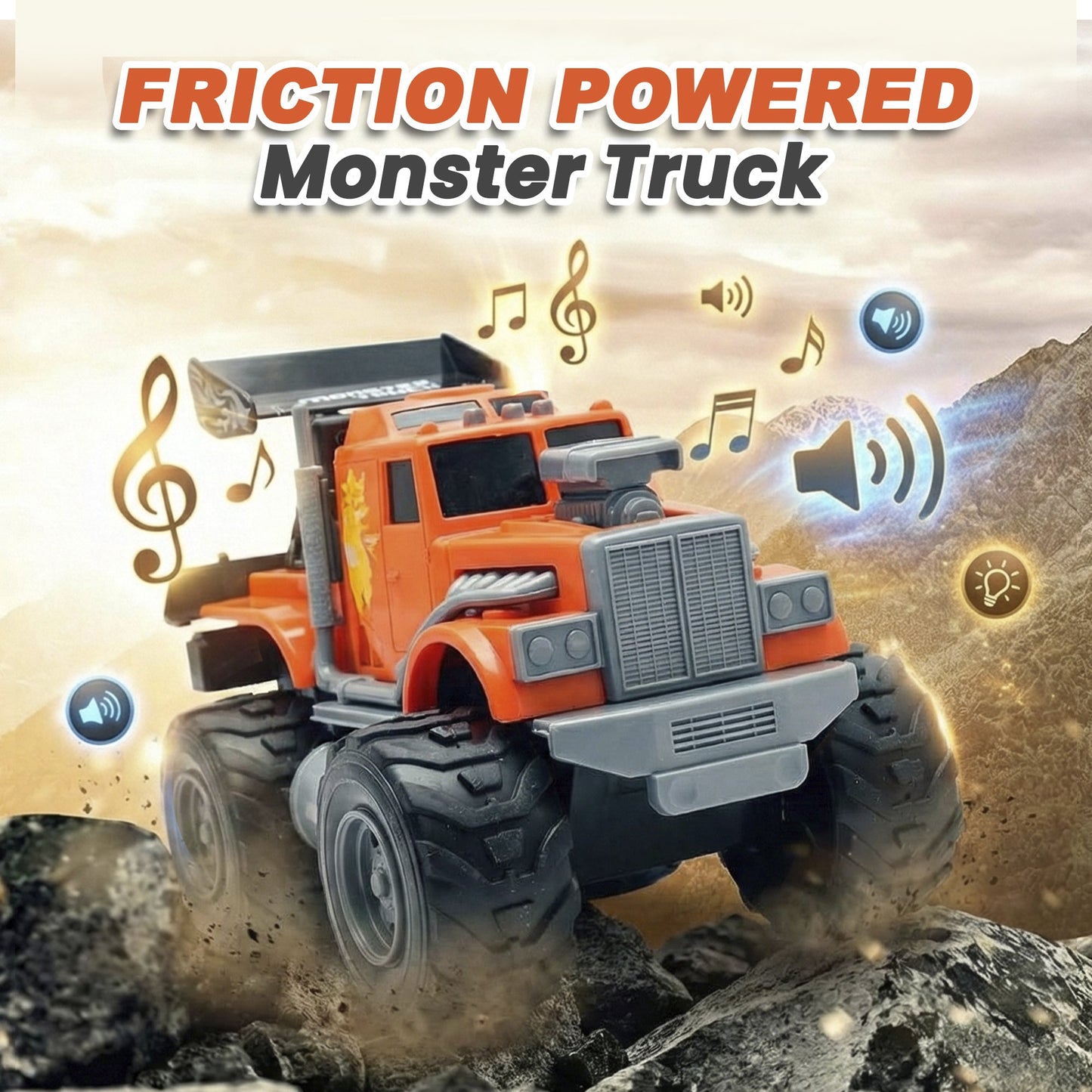 Friction Mini Monster Truck