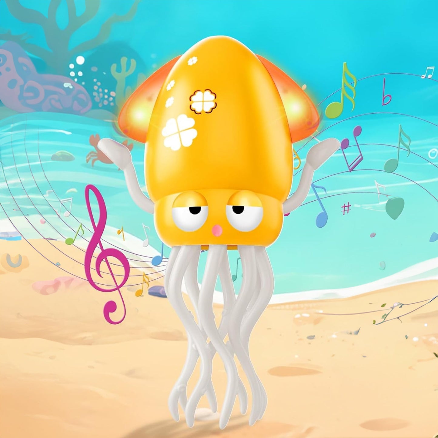 Electric Crawling & Dancing Octopus - Squid Toy