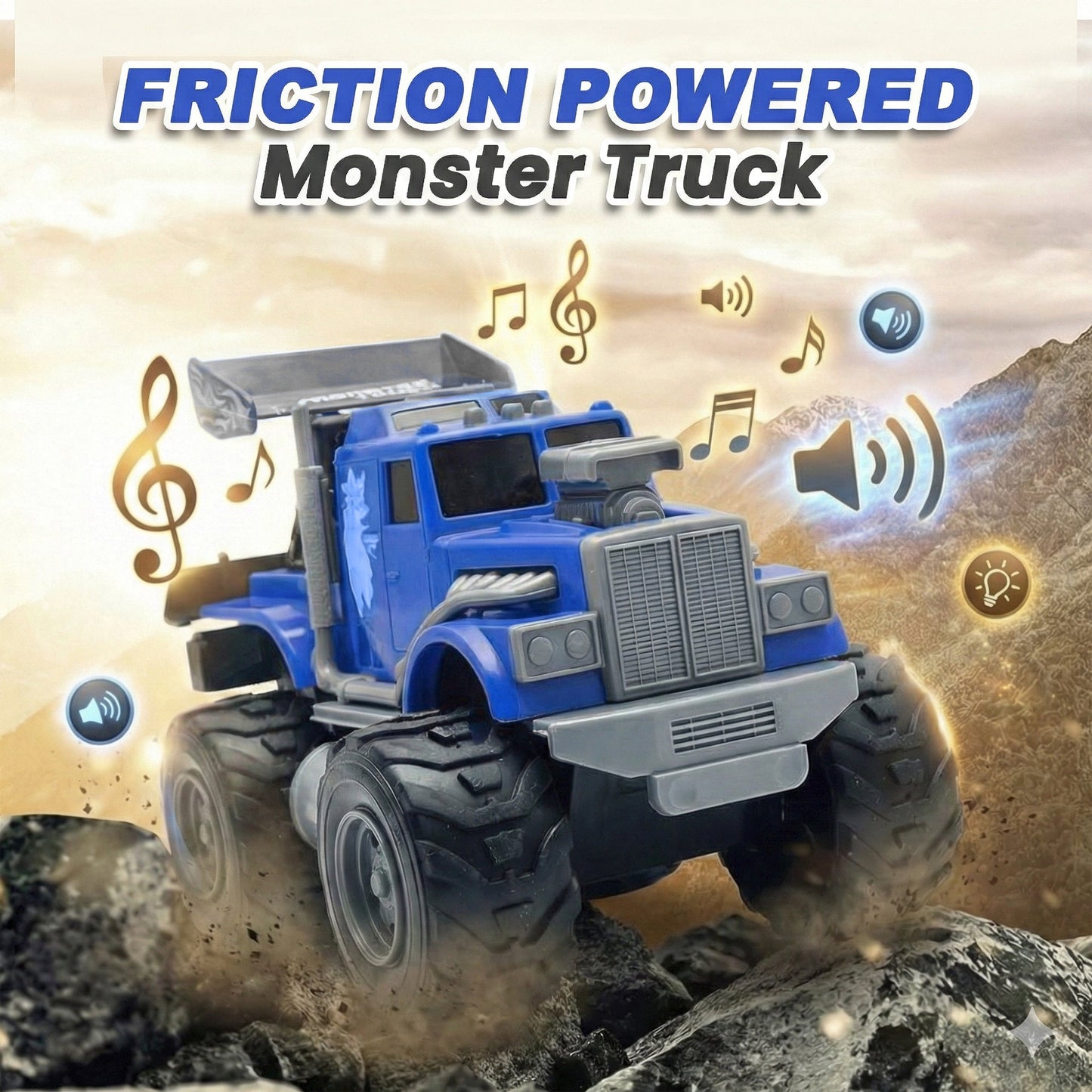 Friction Mini Monster Truck