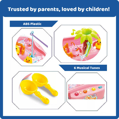 Musical Go Fishing Game Board Set