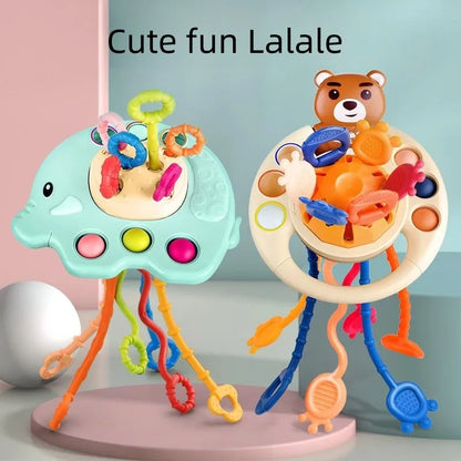 Little Bear Pull Box Toy