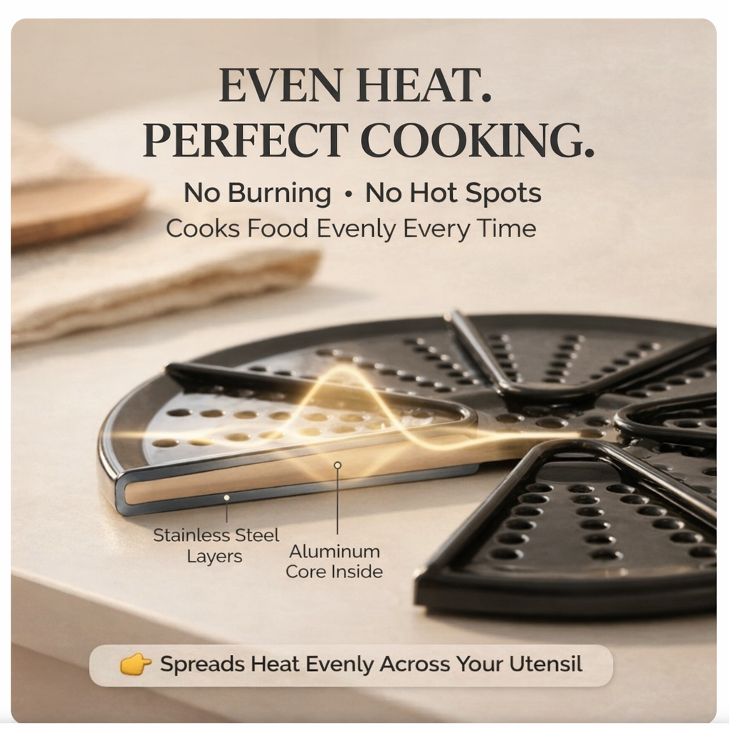 Styleadda™ Induction Converter Plate – Use Any Utensil on Induction