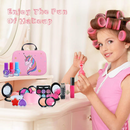 Washable Unicorn Makeup Suitcase