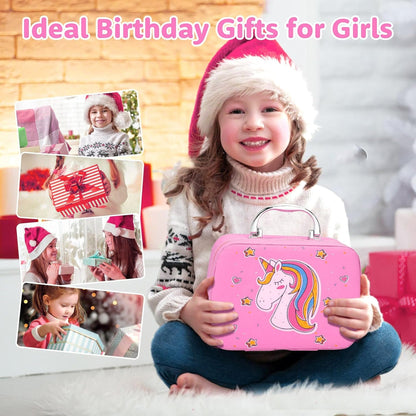 Washable Unicorn Makeup Suitcase