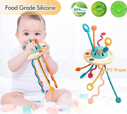 The Montessori UFO Silicone Toy