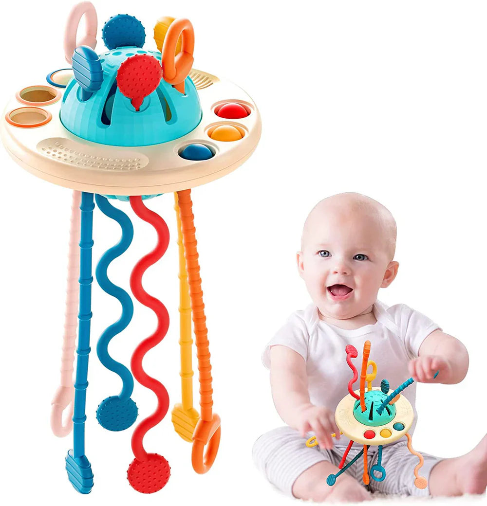 The Montessori UFO Silicone Toy