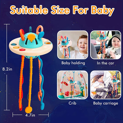 The Montessori UFO Silicone Toy