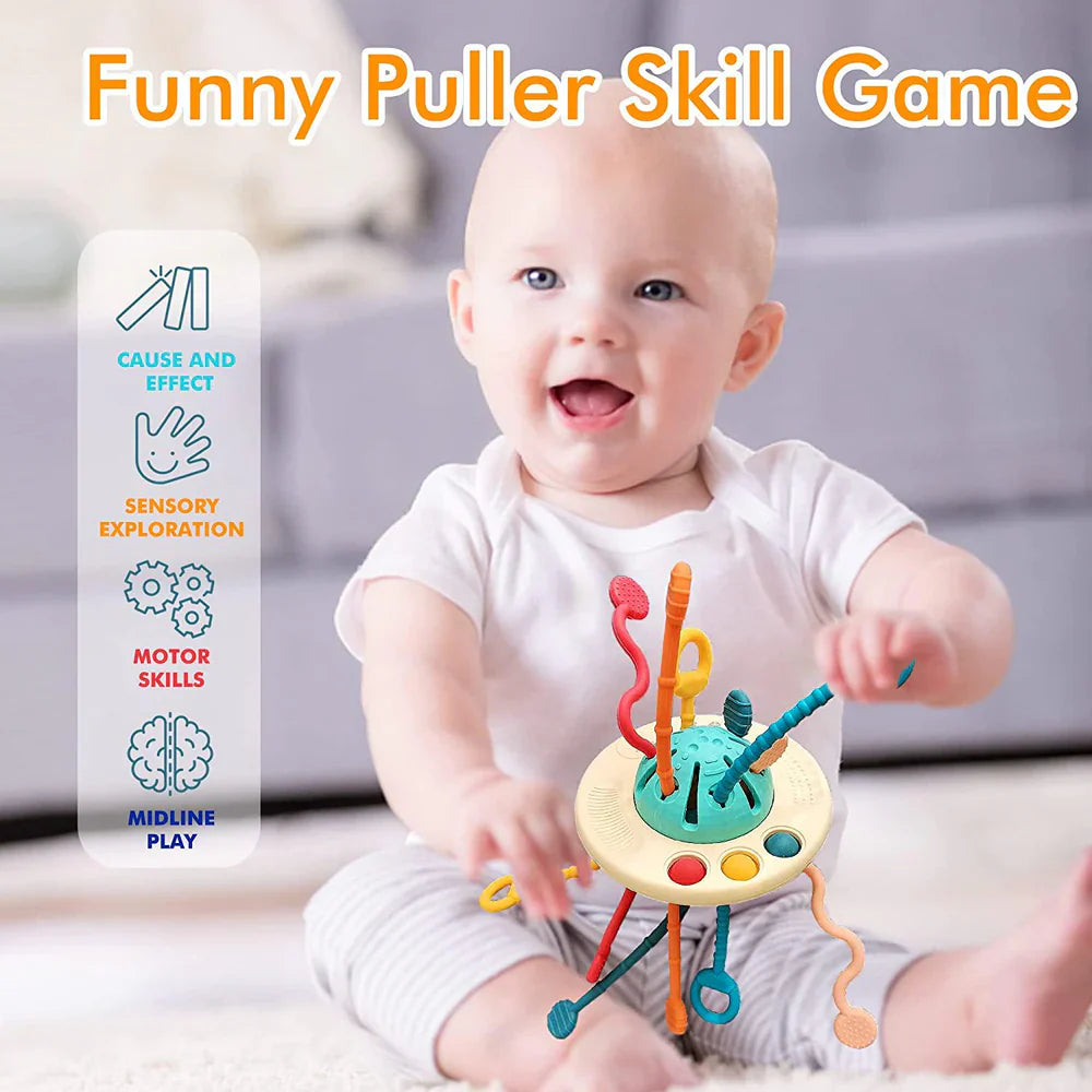 The Montessori UFO Silicone Toy