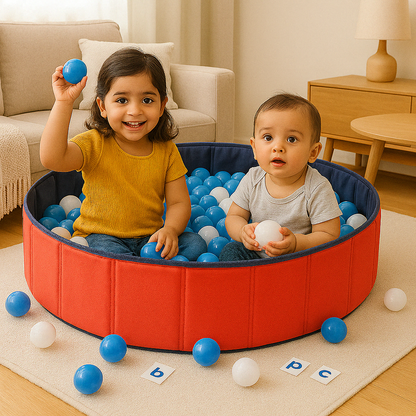 Foldable Pool for Pet and Kids - Portable and Durable Splash Fun for the Whole Family