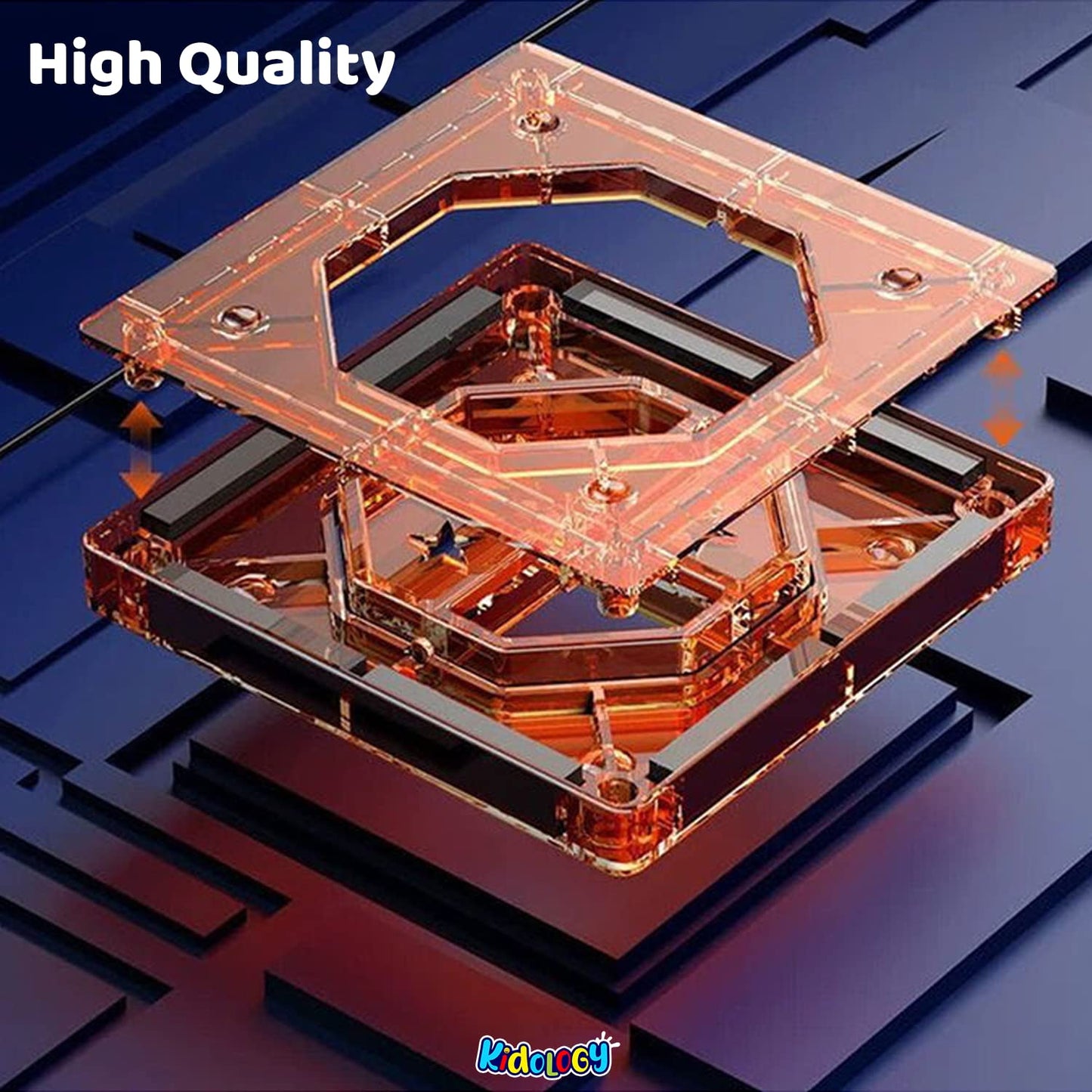 Magnetic Building Tiles Set (56 Pcs)