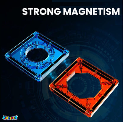 Magnetic Building Tiles Set (56 Pcs)