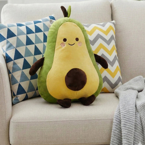 Super Soft Avocado Cushion Plush Toy