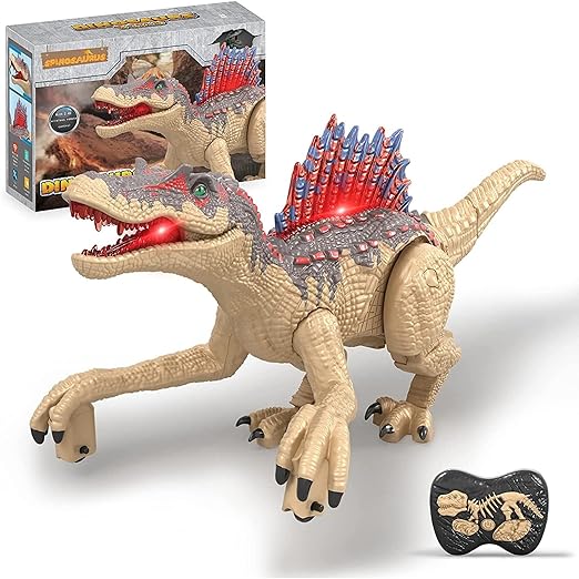 Walking and Roaring Remote Control Dinosaur Toy