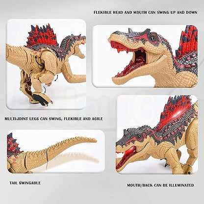 Walking and Roaring Remote Control Dinosaur Toy